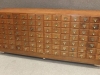 Vintage index filing cabinet