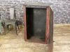 vintage industrial steel cabinet