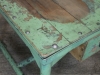 industrial table green