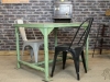 green factory table