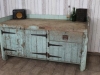 antique industrial sideboard