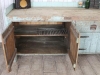 antique pine workbench