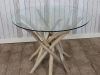 rustic driftwood table natural