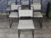 upholstered stackable chairs