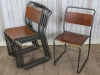 stacking cafe chairs