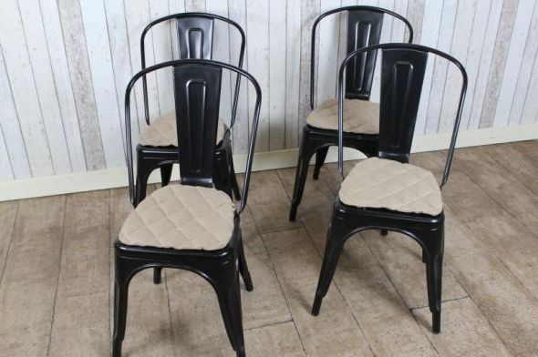 Metal Tolix Chair Available In A Choice Of Four Colours Matching Tab