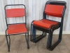 plastic seat stacking chairs