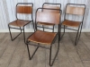 set of stacking chairs
