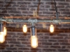 gas pipe chandelier