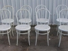 white bentwood chairs