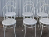 white cross back bentwood chairs