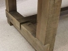 square leg oak table