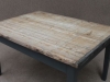 industrial weathered table
