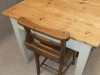 small pine cafe restaurant table