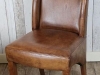 distressed leather chairs armchairs