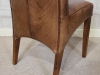 leather vintage style dining chair