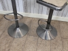 industrial height adjustable bar stool