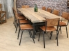 Chelmsford leather dining chairs