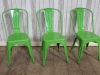 tolix vintage green chair