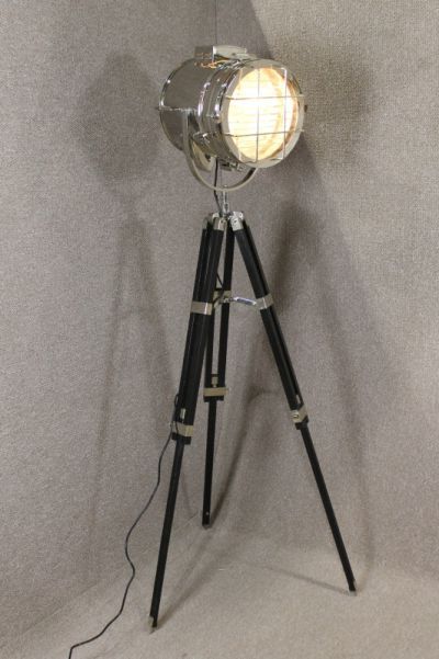 retro industrial floor lamp