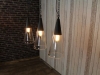 industrial style cone lights
