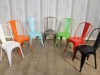 bright tolix style chairs