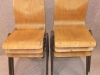 vintage plywood chairs