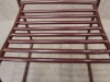 slatted stacking chair