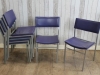 stackable vintage cafe dining chairs
