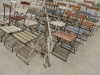 rustic folding chairs