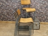 wooden stacking chair