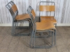 Stacking industrial chair