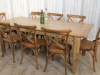 farmhouse oak kitchen table