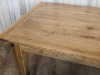 reclaimed oak dining table