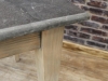 rustic cafe table