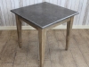 vintage style bistro restaurant table