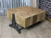 reclaimed pine coffee table