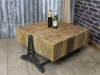 vintage industrial style table