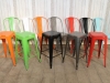 industrial bar pub stool multi colour