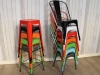 tolix chairs stools stacking