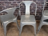 industrial style galvanised tolix chair