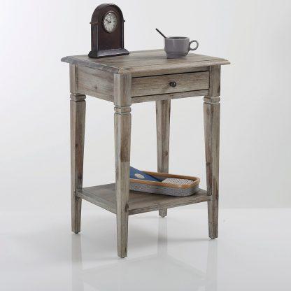 Andante Bedside Table Vintage Industrial Retro UK