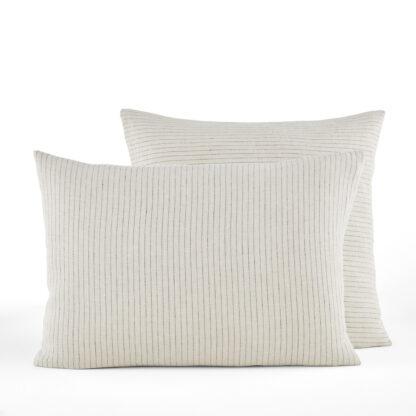 Buncha Striped 100% Linen Pillowcase Vintage Industrial Retro UK