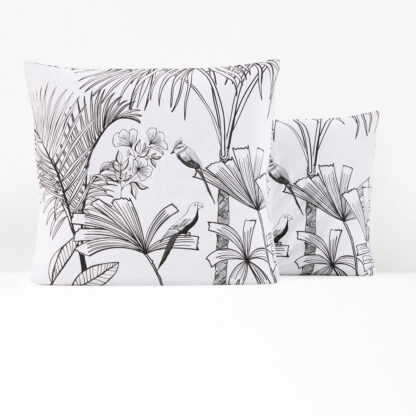 Jalapao Jungle Washed Cotton Linen Pillowcase Vintage Industrial Retro UK