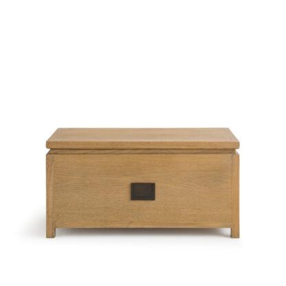 Ling Chinese Oak Chest Vintage Industrial Retro UK
