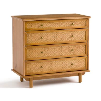 Orient Solid Pine Chest of Drawers Vintage Industrial Retro UK