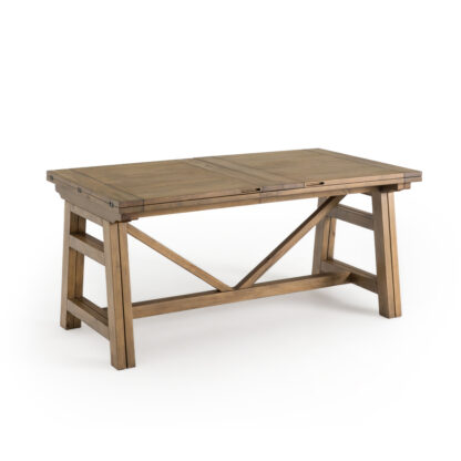 Wabi Solid Pine Extendable Dining Table