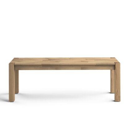 Adelita Oak Bench Vintage Industrial Retro UK