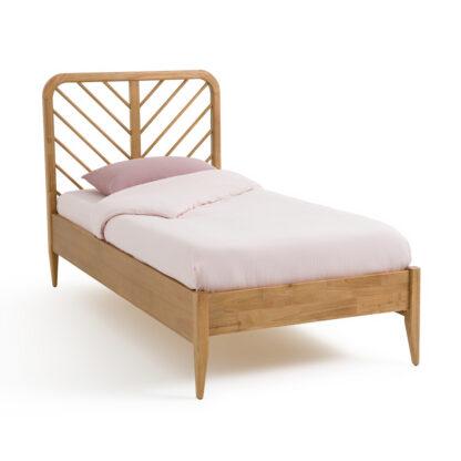 Anda Solid Wood Bed Vintage Industrial Retro UK