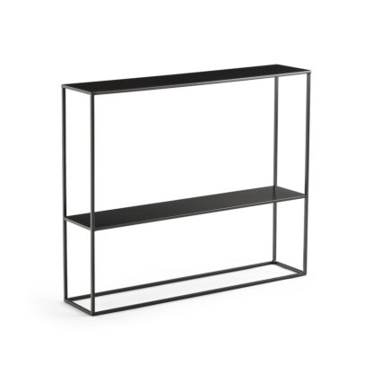 Hiba Metal Two-Tier Console Table Vintage Industrial Retro UK